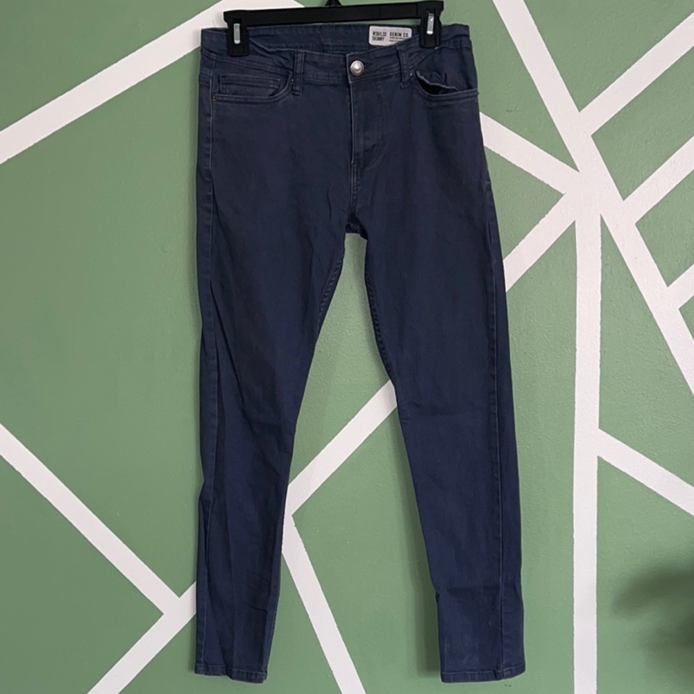 Denim&Co Blue Skinny‎ Jeans Classic Style
